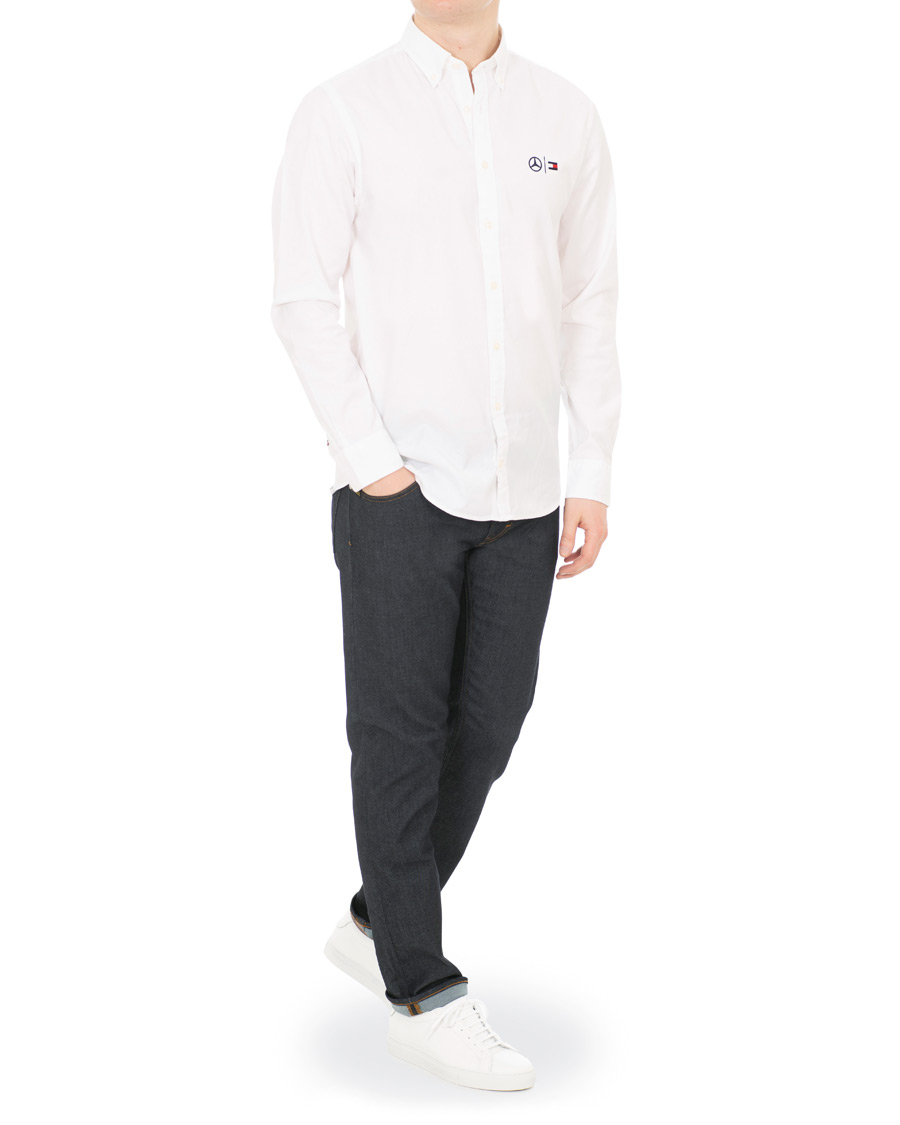 Herr | Skjortor | Tommy Hilfiger | Mercedes Benz Oxford Shirt Bright White