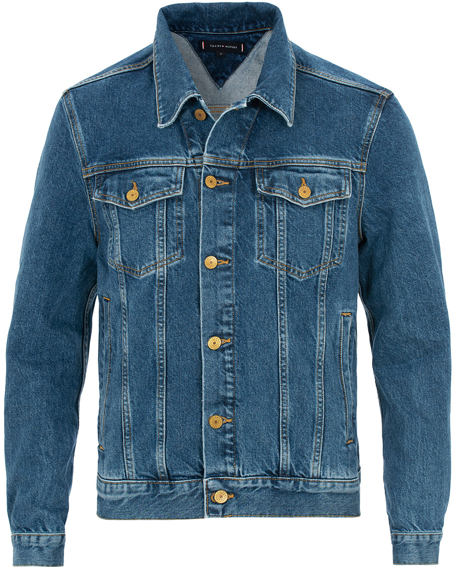 Herr | Jackor | Tommy Hilfiger | Trucker Denim Jacket Stone Wash