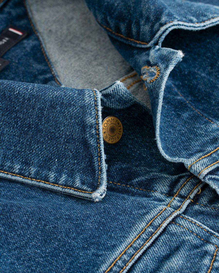 Herr | Jackor | Tommy Hilfiger | Trucker Denim Jacket Stone Wash