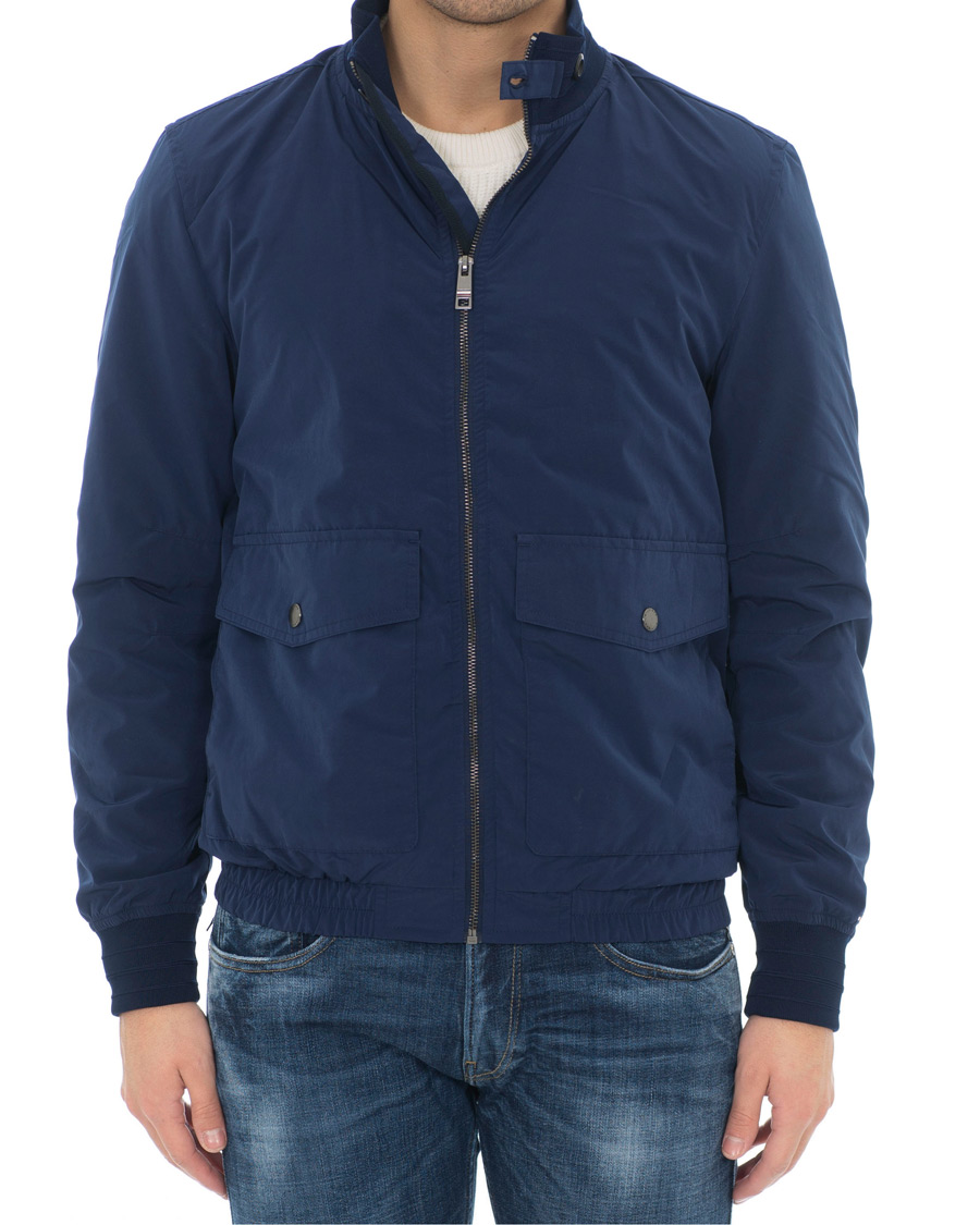 Herr | Jackor | Tommy Hilfiger | Harrington Jacket Light Marine Blue