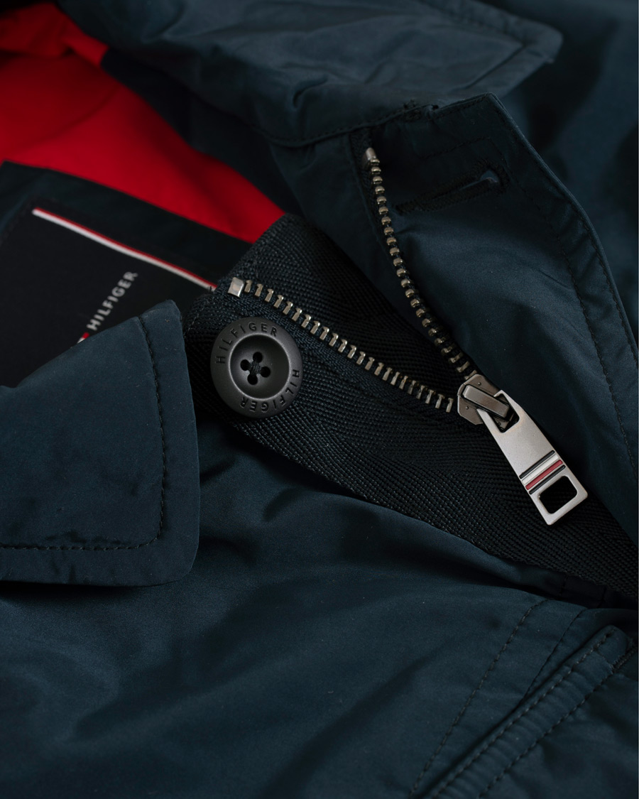 Herr | Jackor | Tommy Hilfiger | Peached Nylon Field Jacket Sky Captain