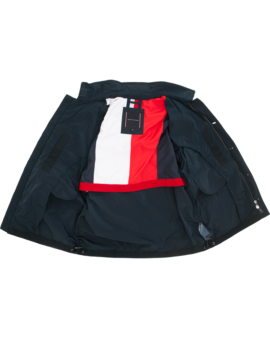 Herr | Jackor | Tommy Hilfiger | Peached Nylon Field Jacket Sky Captain