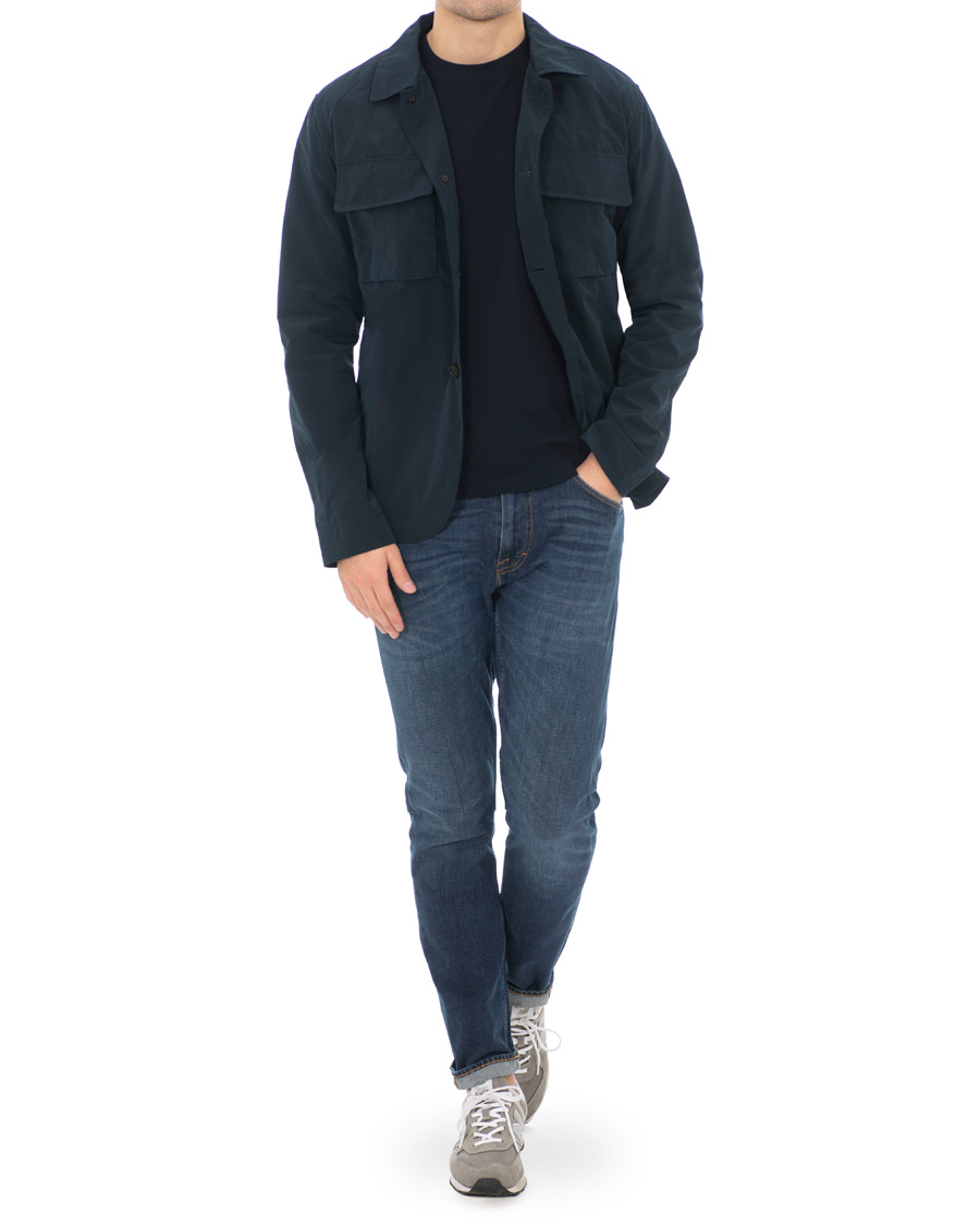 Herr | Skjortor | Tommy Hilfiger | Shirt Blazer Jacket Sky Captain