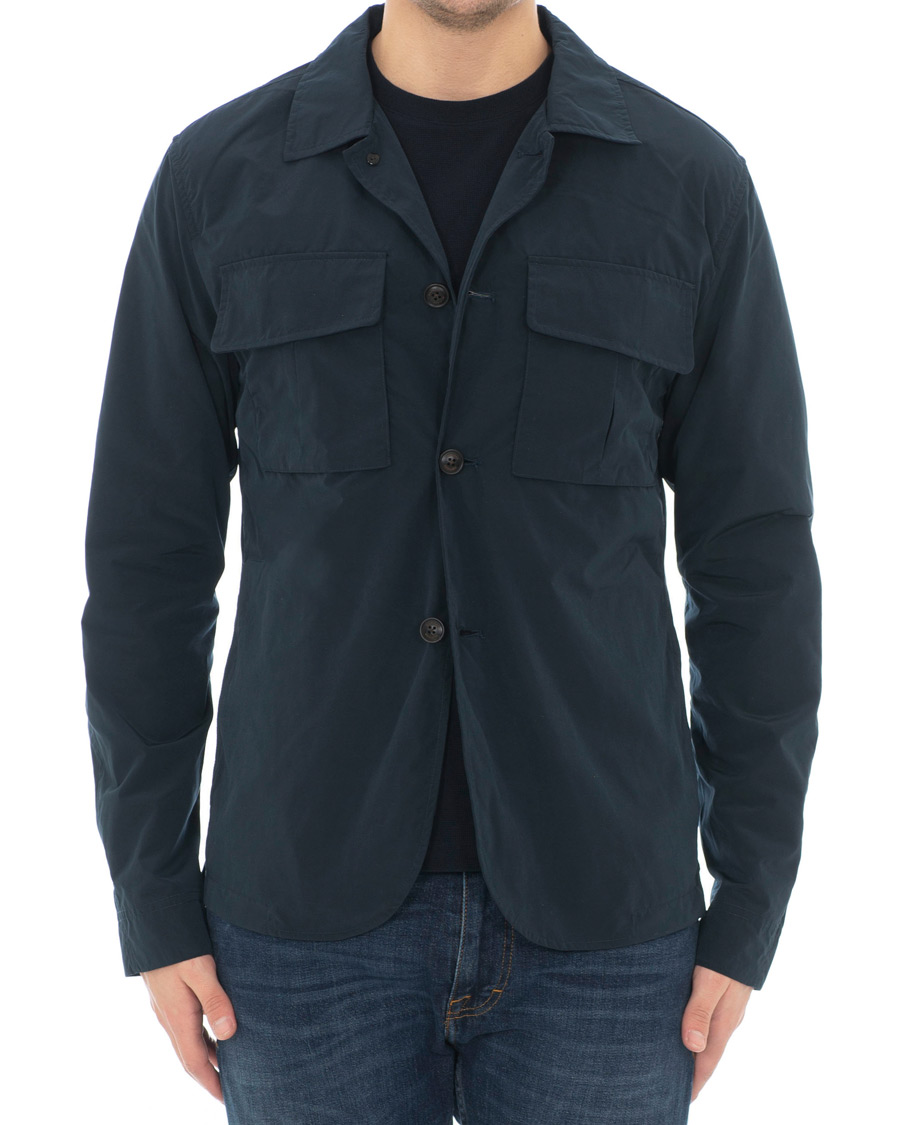 Herr | Skjortor | Tommy Hilfiger | Shirt Blazer Jacket Sky Captain