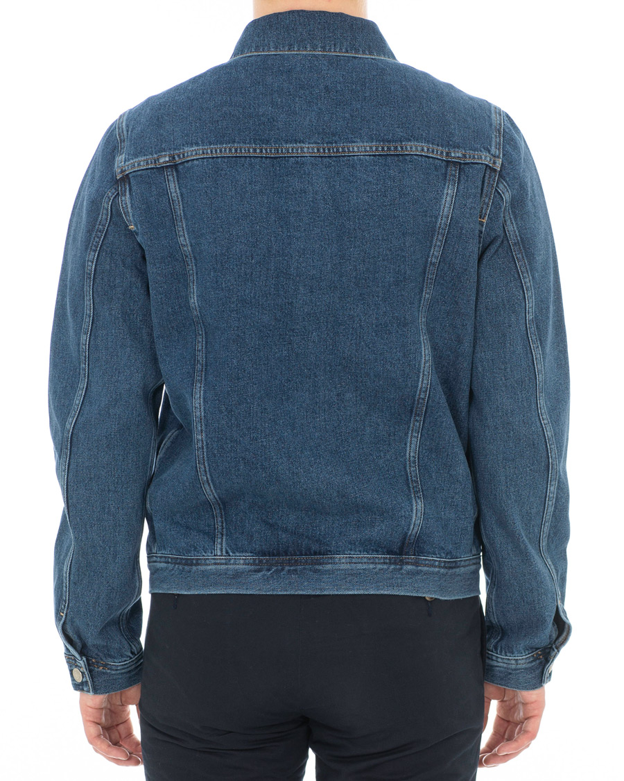 Herr | Jackor | GANT | Indigo Jeans Jacket Blue Wash