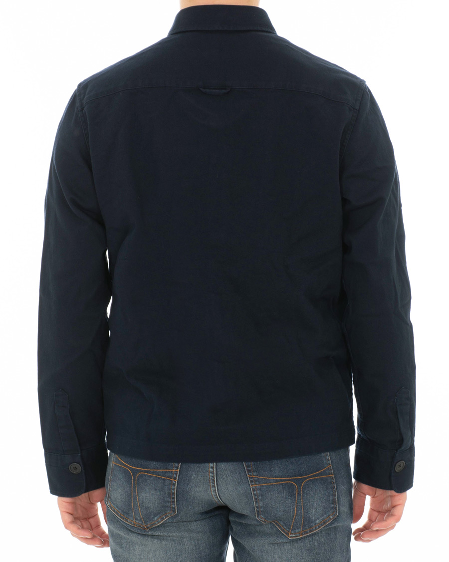 Herr | Skjortor | GANT | Heavy Twill Shirt Jacket Marine
