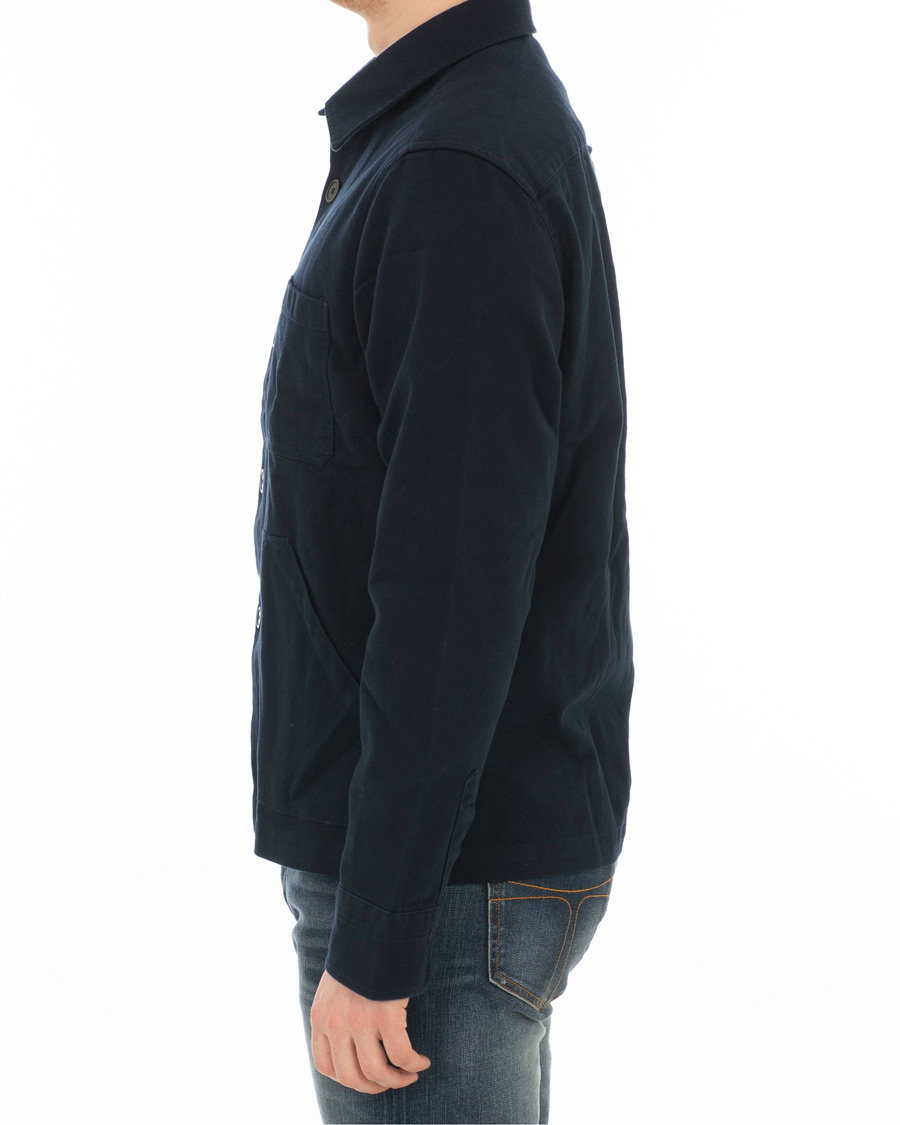 Herr | Skjortor | GANT | Heavy Twill Shirt Jacket Marine