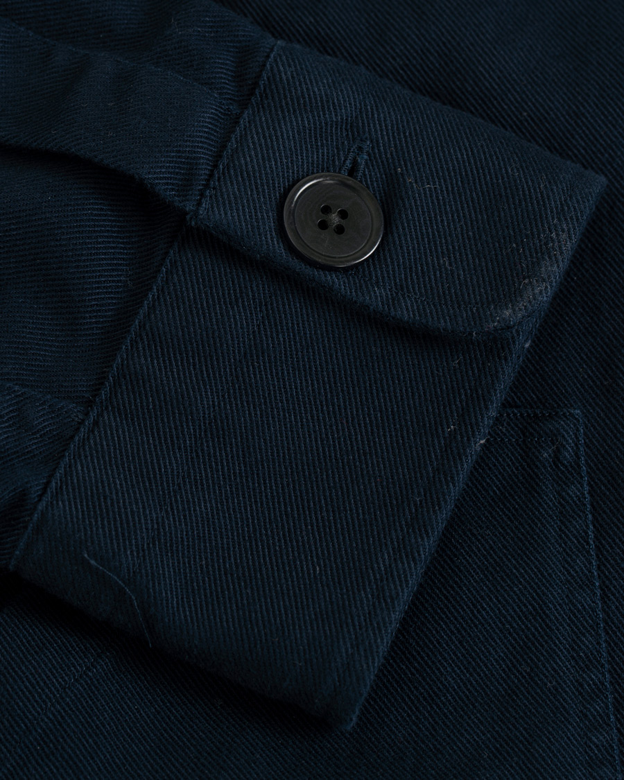 Herr | Skjortor | GANT | Heavy Twill Shirt Jacket Marine