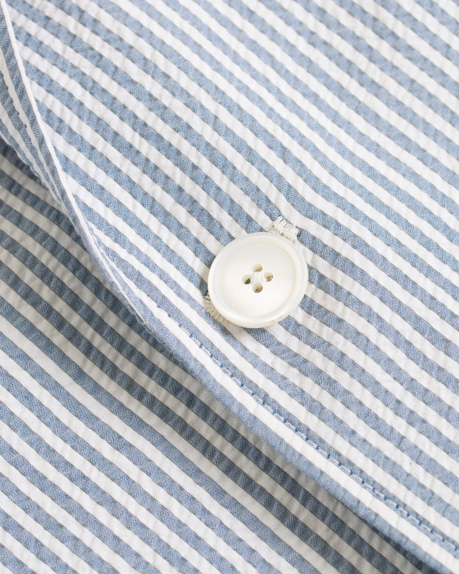 Herr | Kavajer | Gant | Seersucker Stripe Blazer Eggshell