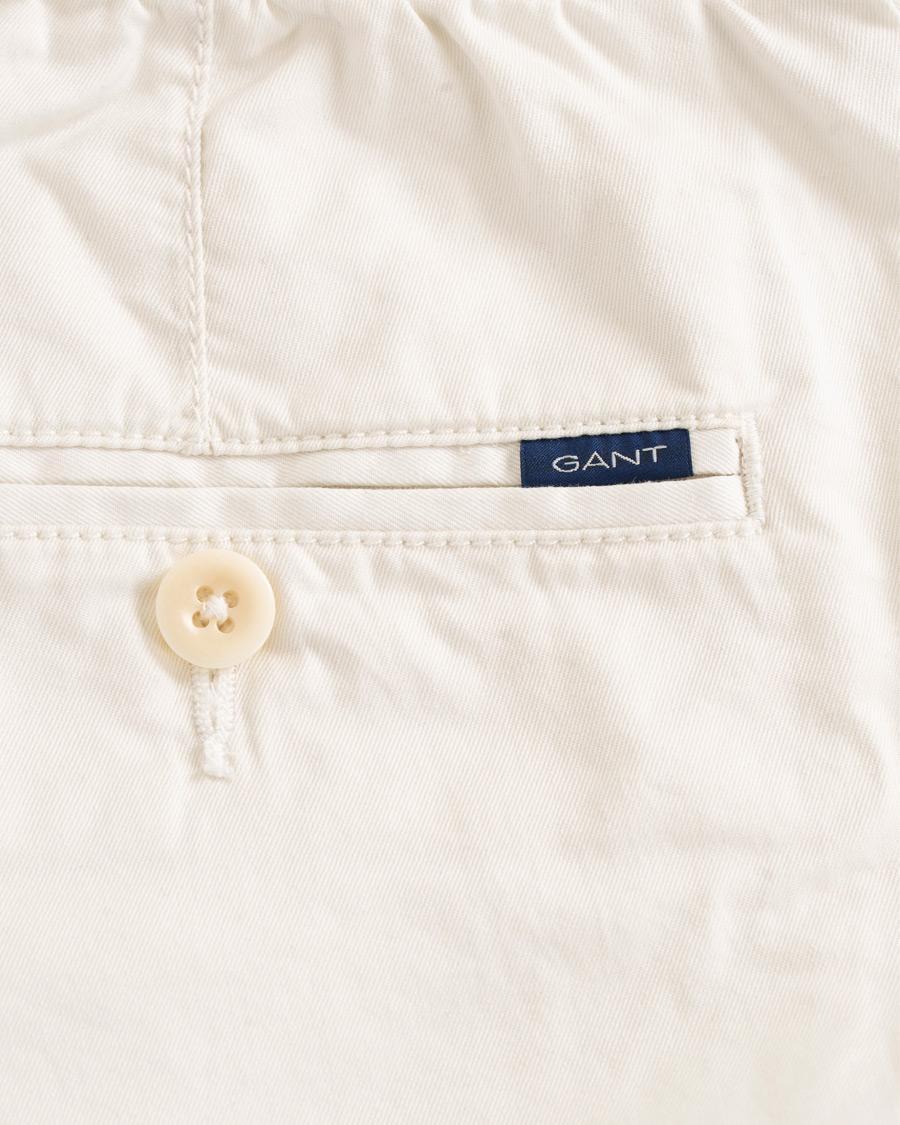 Herr | Shorts | GANT | Relax Drawstring Shorts Eggshell