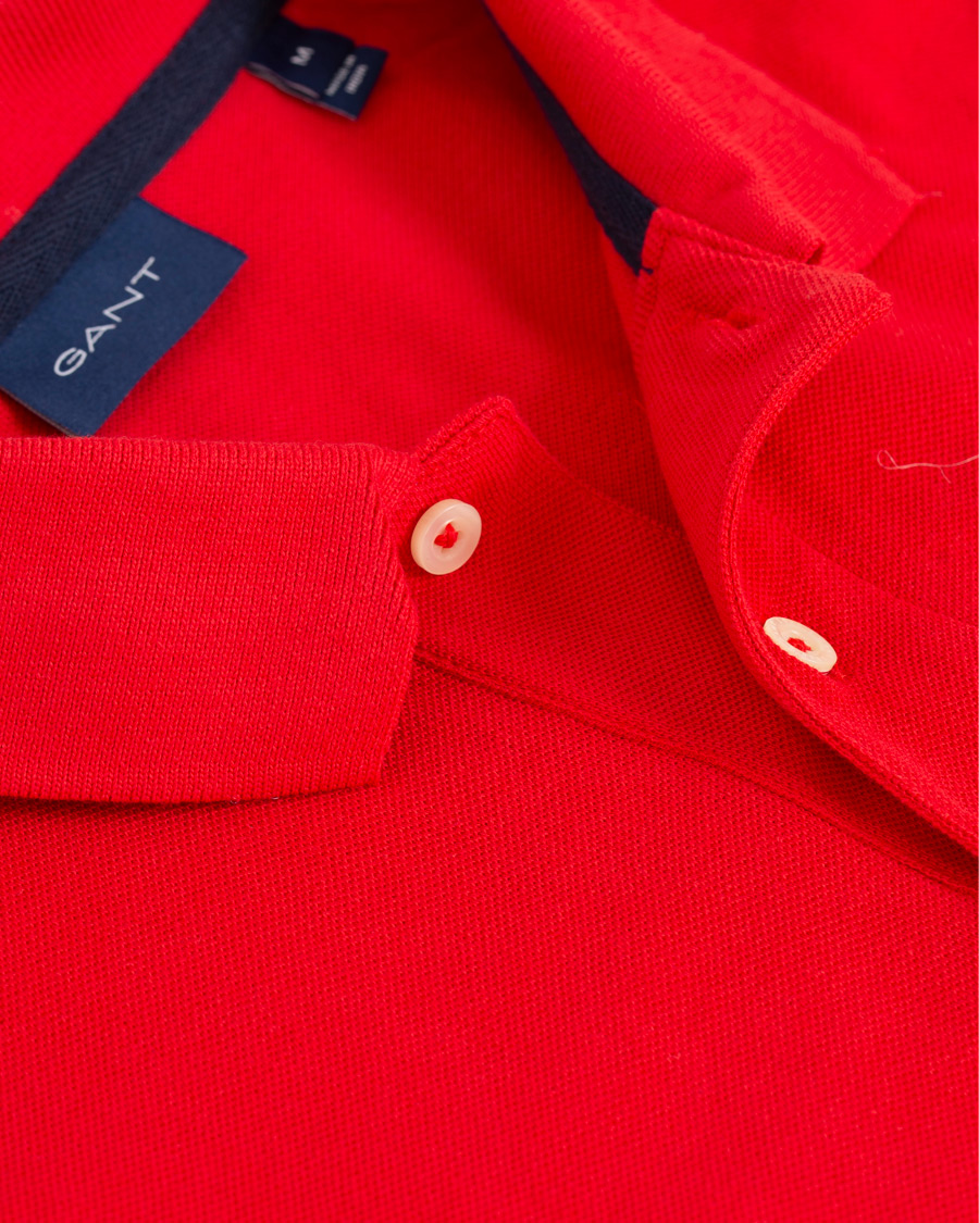 Herr | Pikéer | GANT | Summer Polo Bright Red