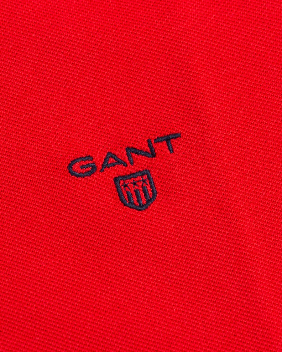 Herr | Pikéer | GANT | Summer Polo Bright Red