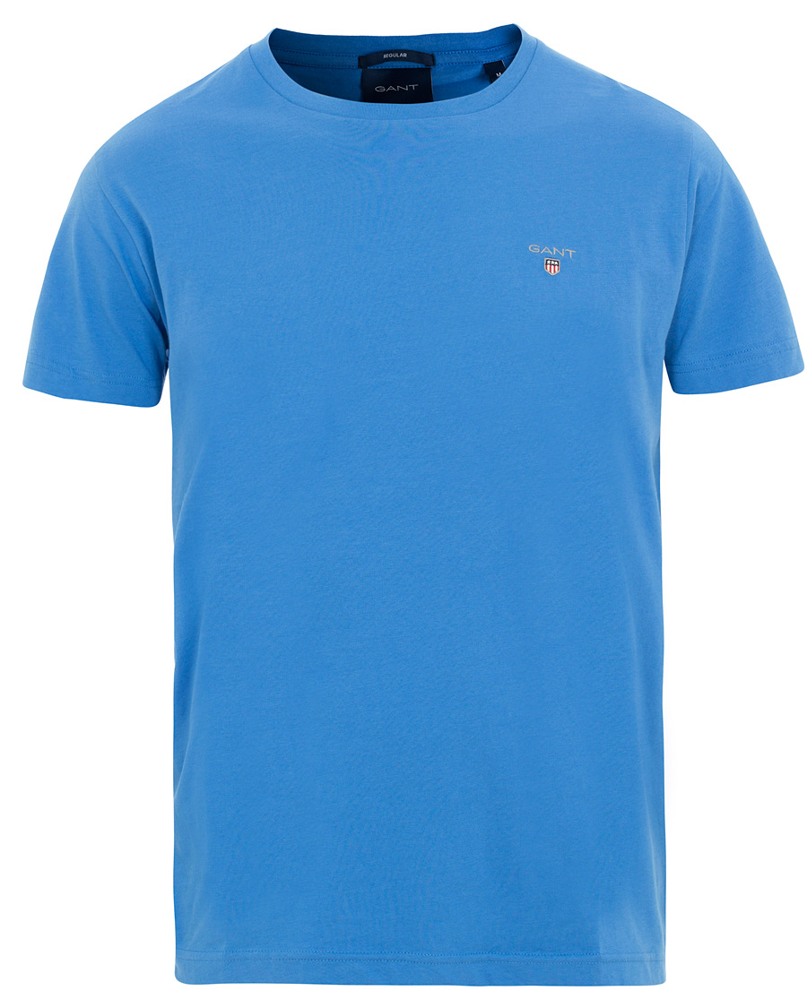 Herr | T-Shirts | GANT | Original Crew Neck Tee Palace Blue