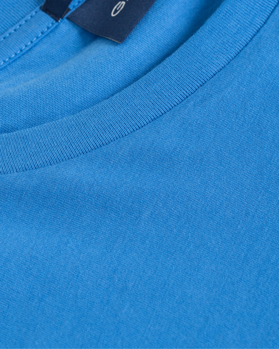 Herr | T-Shirts | GANT | Original Crew Neck Tee Palace Blue
