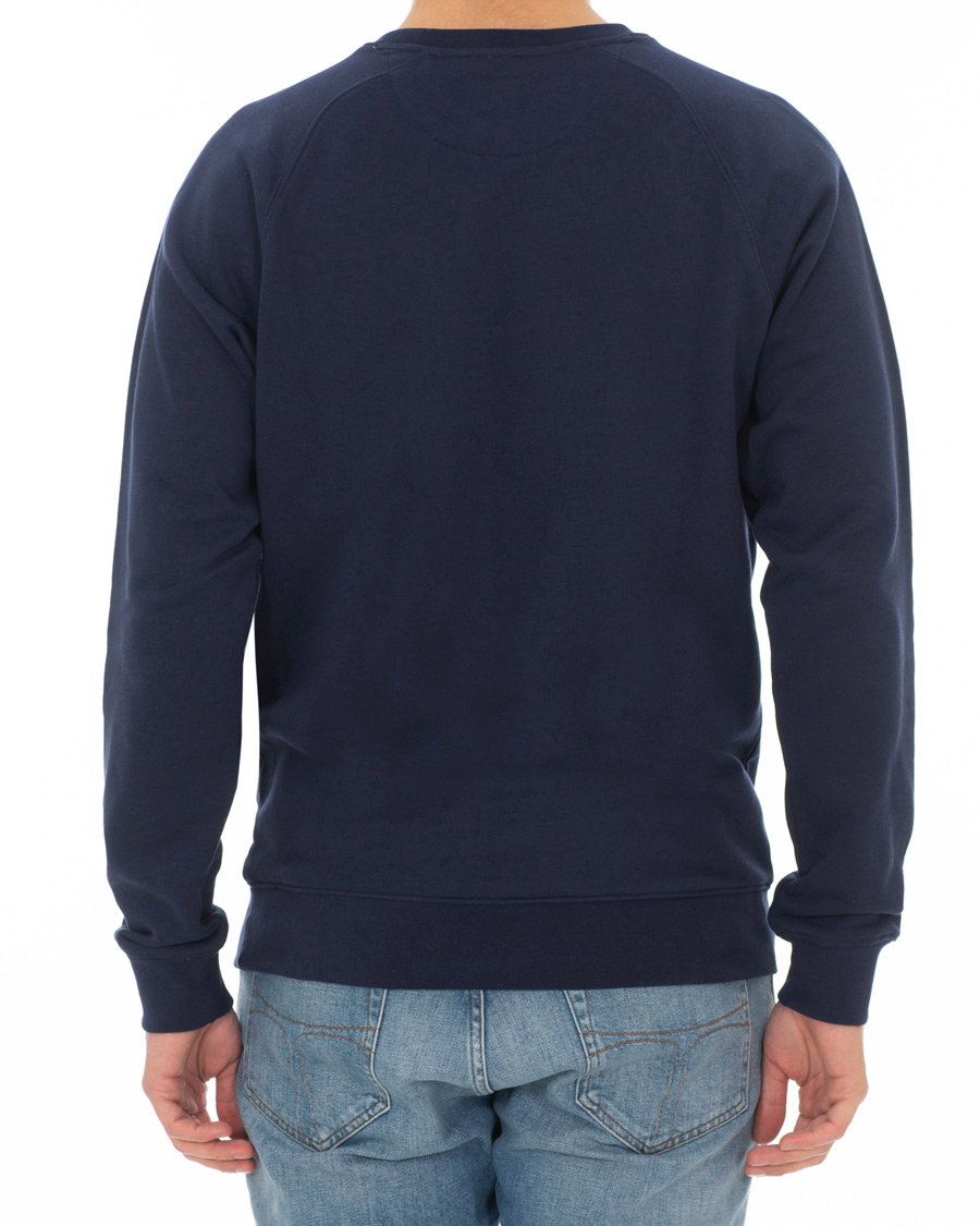 Herr | Tröjor | GANT | Summer Logo Crew Neck Sweatshirt Evening Blue