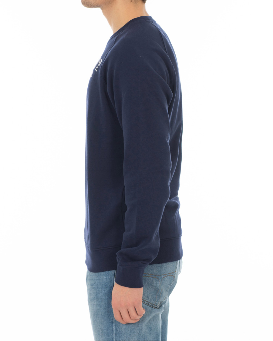 Herr | Tröjor | GANT | Summer Logo Crew Neck Sweatshirt Evening Blue