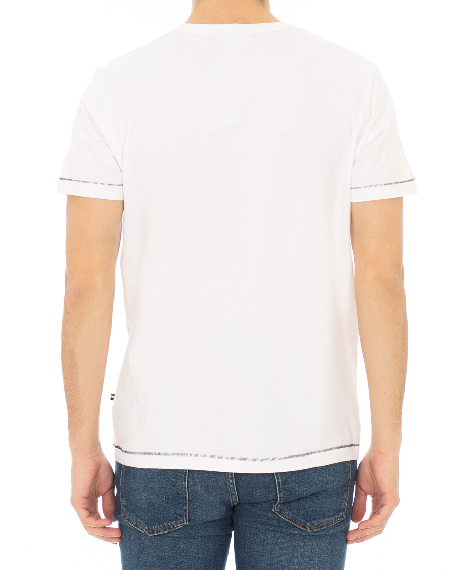 Herr | T-Shirts | GANT | Le Mans Crew Neck Tee White