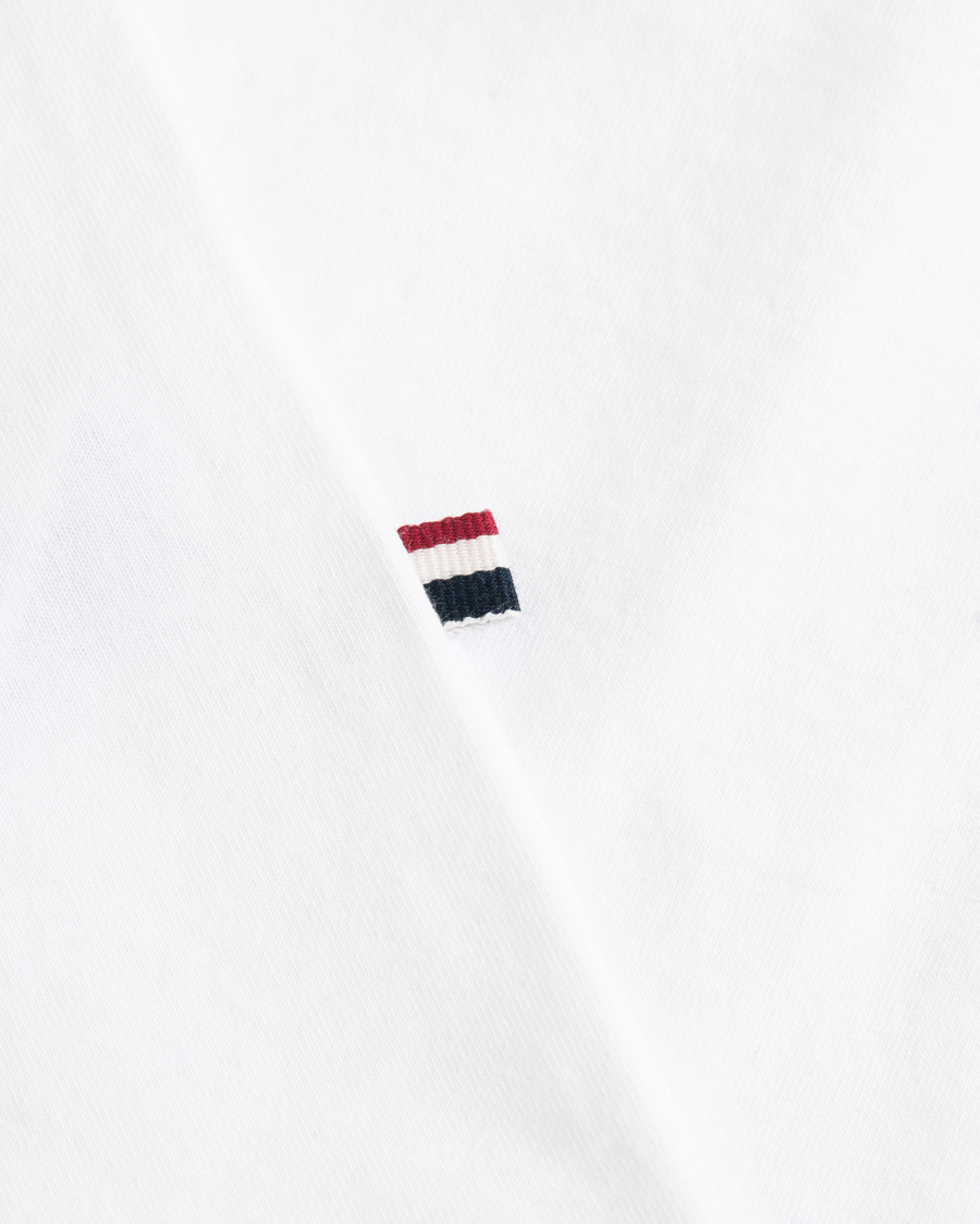 Herr | T-Shirts | GANT | Le Mans Crew Neck Tee White