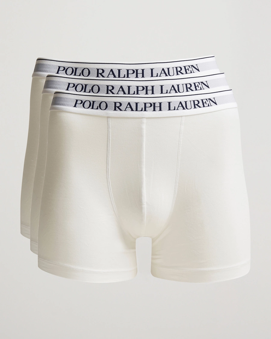 Herr | Underkläder | Polo Ralph Lauren | 3-Pack Stretch Boxer Brief White