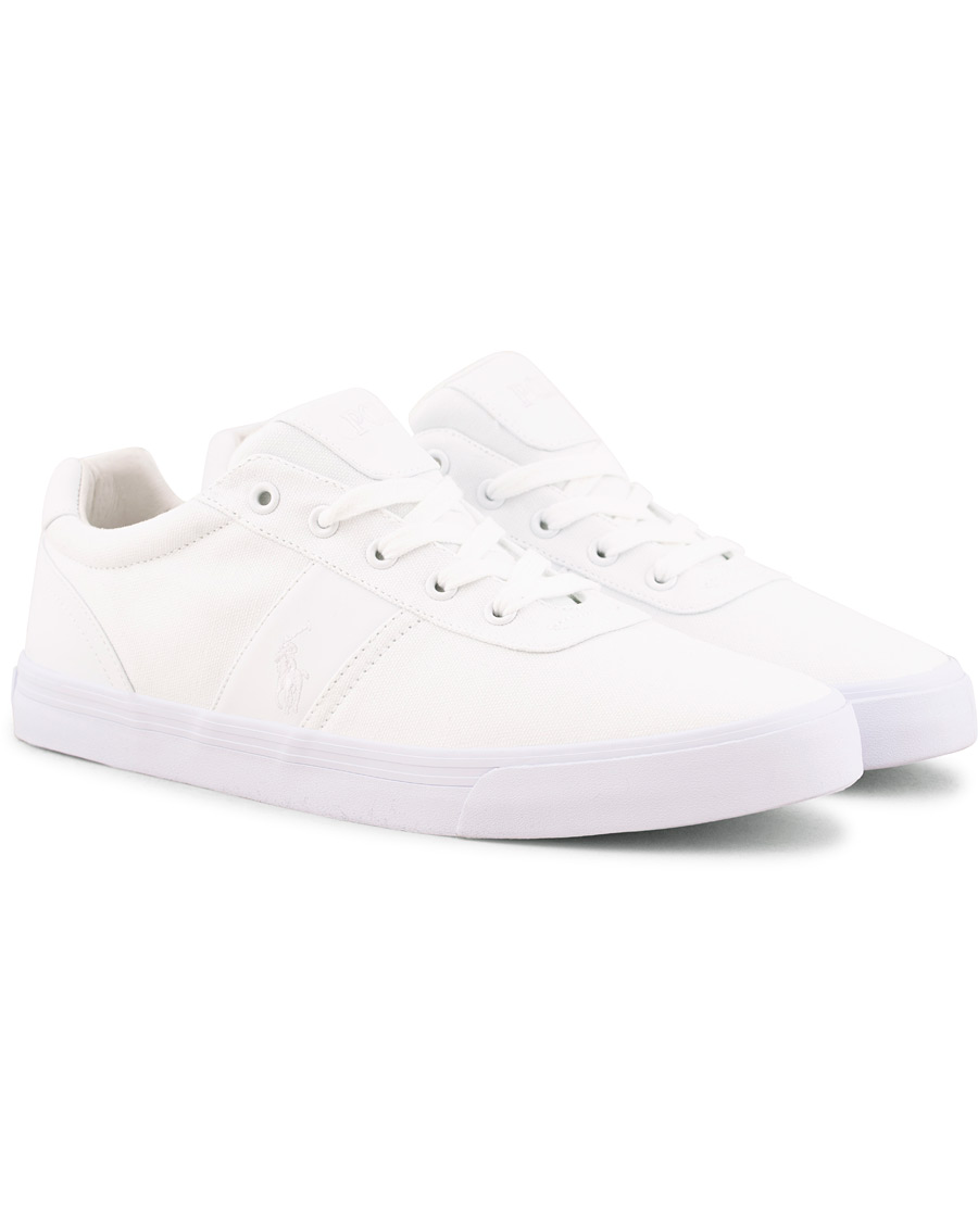 Herr | Polo Ralph Lauren Hanford Canvas Sneaker Pure White | Polo Ralph Lauren | Hanford Canvas Sneaker Pure White