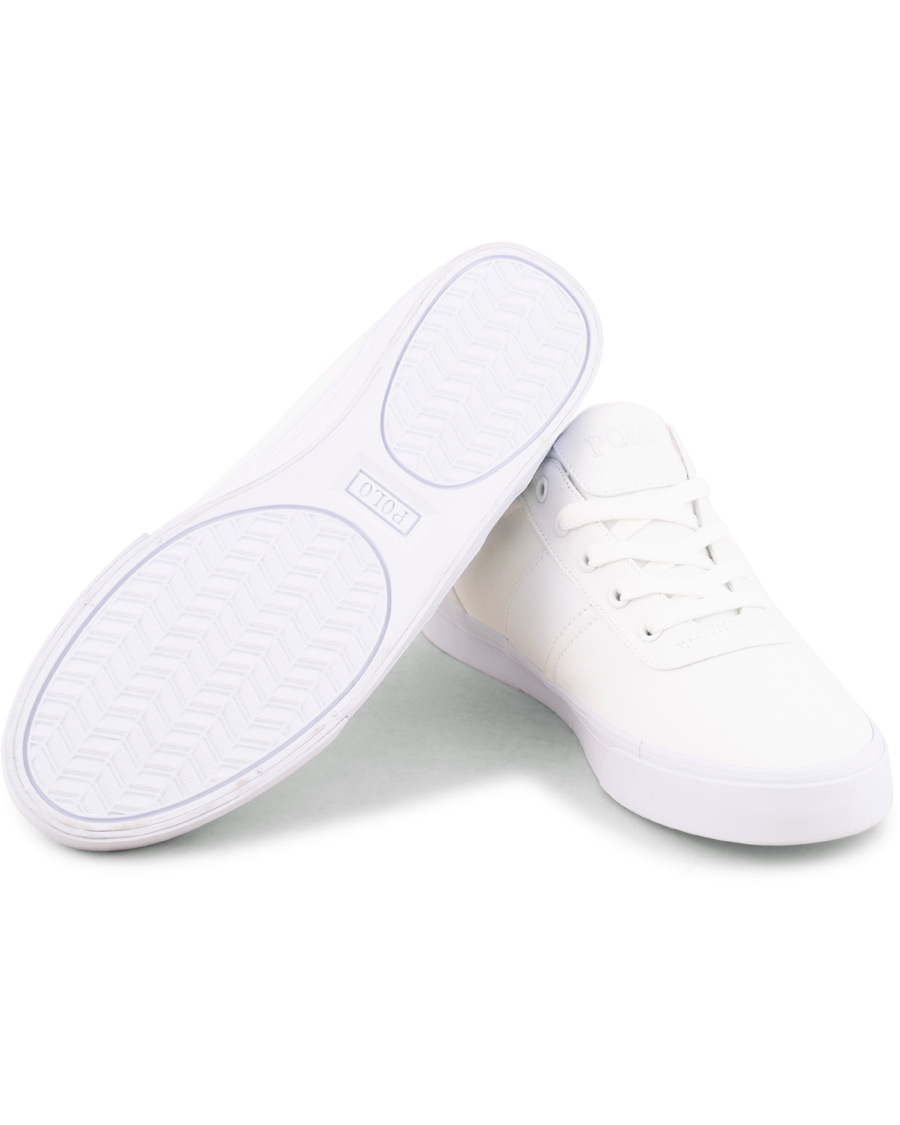 Herr | Polo Ralph Lauren Hanford Canvas Sneaker Pure White | Polo Ralph Lauren | Hanford Canvas Sneaker Pure White