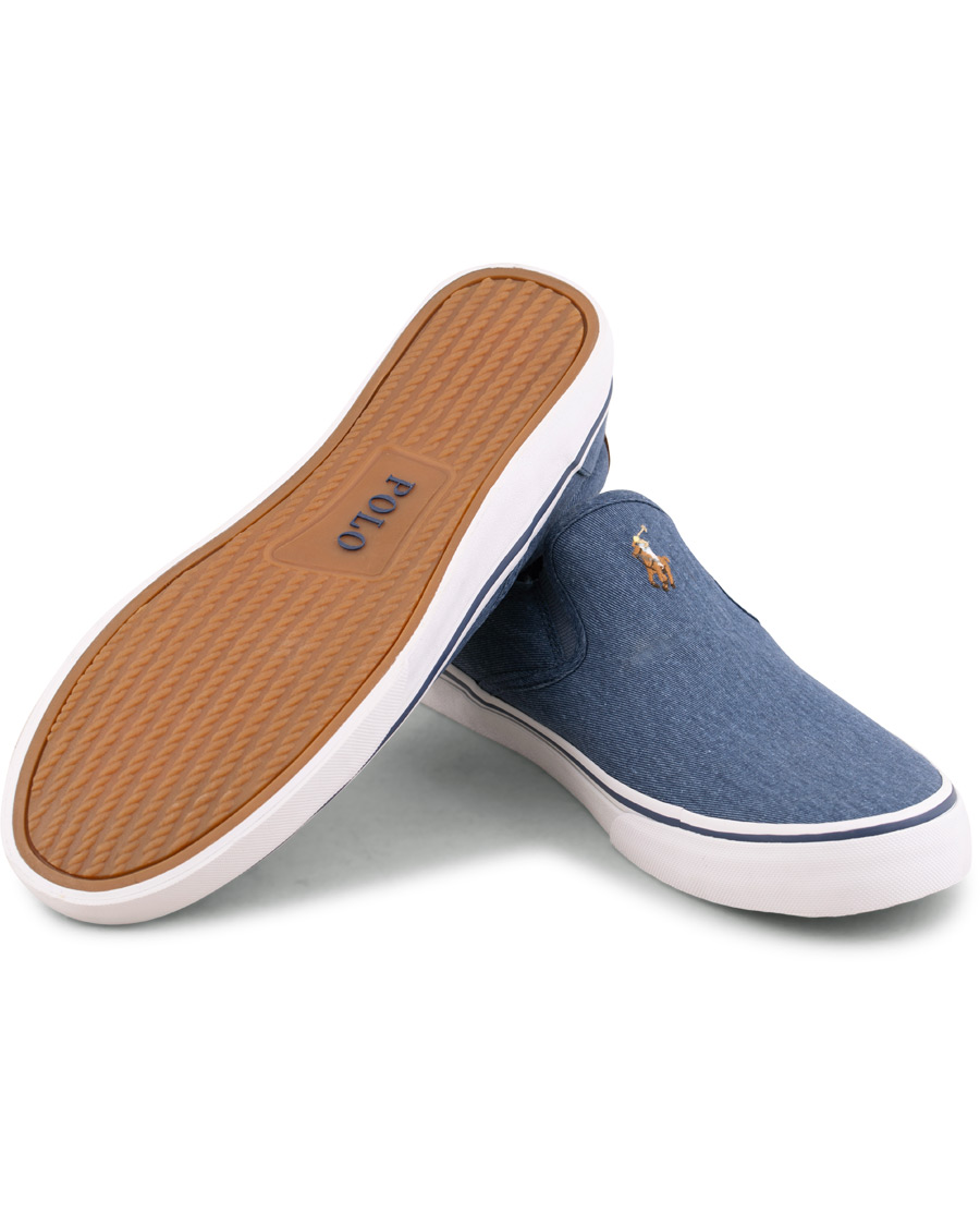 Herr | Polo Ralph Lauren Thompson Slip On Sneaker Newport Navy | Polo Ralph Lauren | Thompson Slip On Sneaker Newport Navy