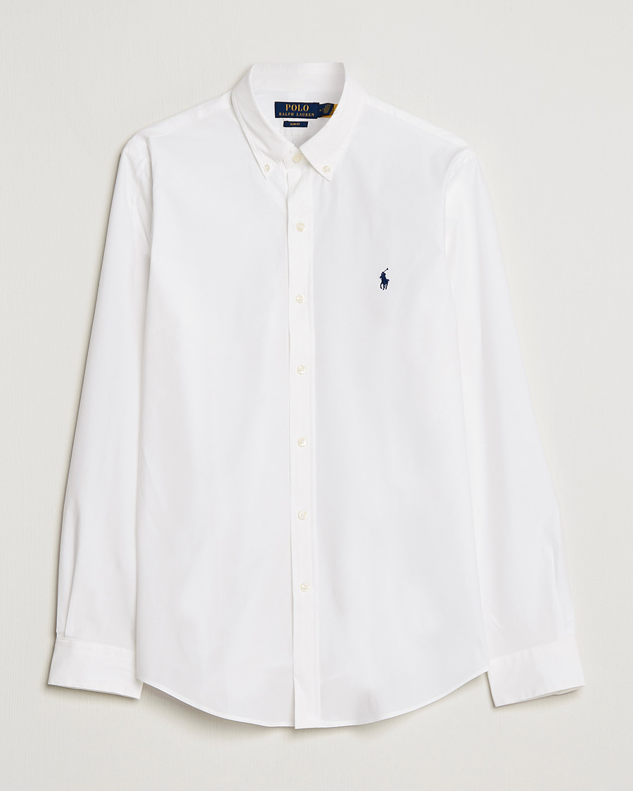 Herr | Skjortor | Polo Ralph Lauren | Slim Fit Shirt Poplin White