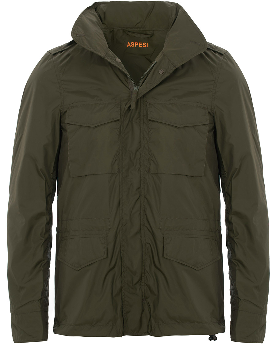 Herr | Jackor | Aspesi | Minifield Jacket Dark Green