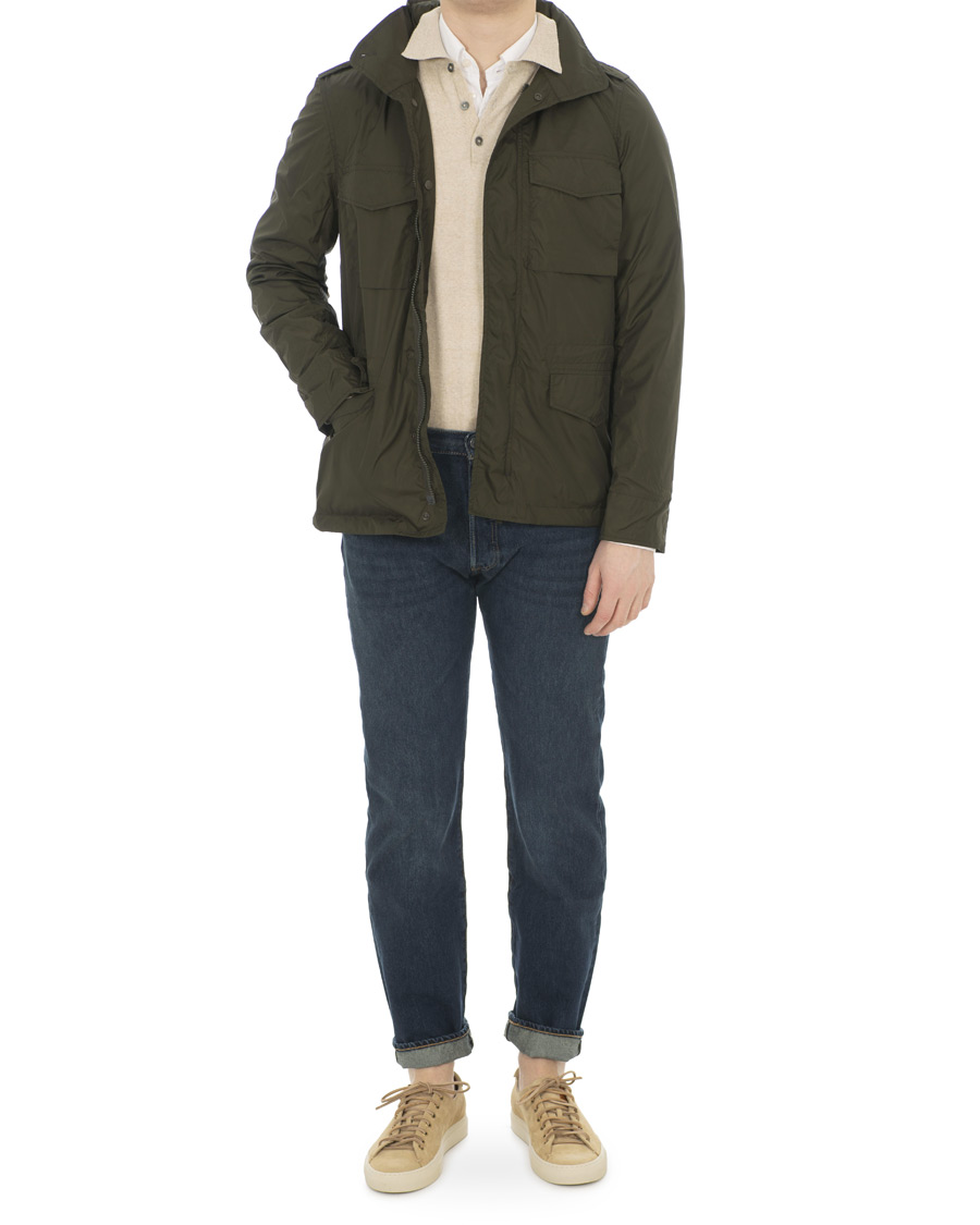 Herr | Jackor | Aspesi | Minifield Jacket Dark Green
