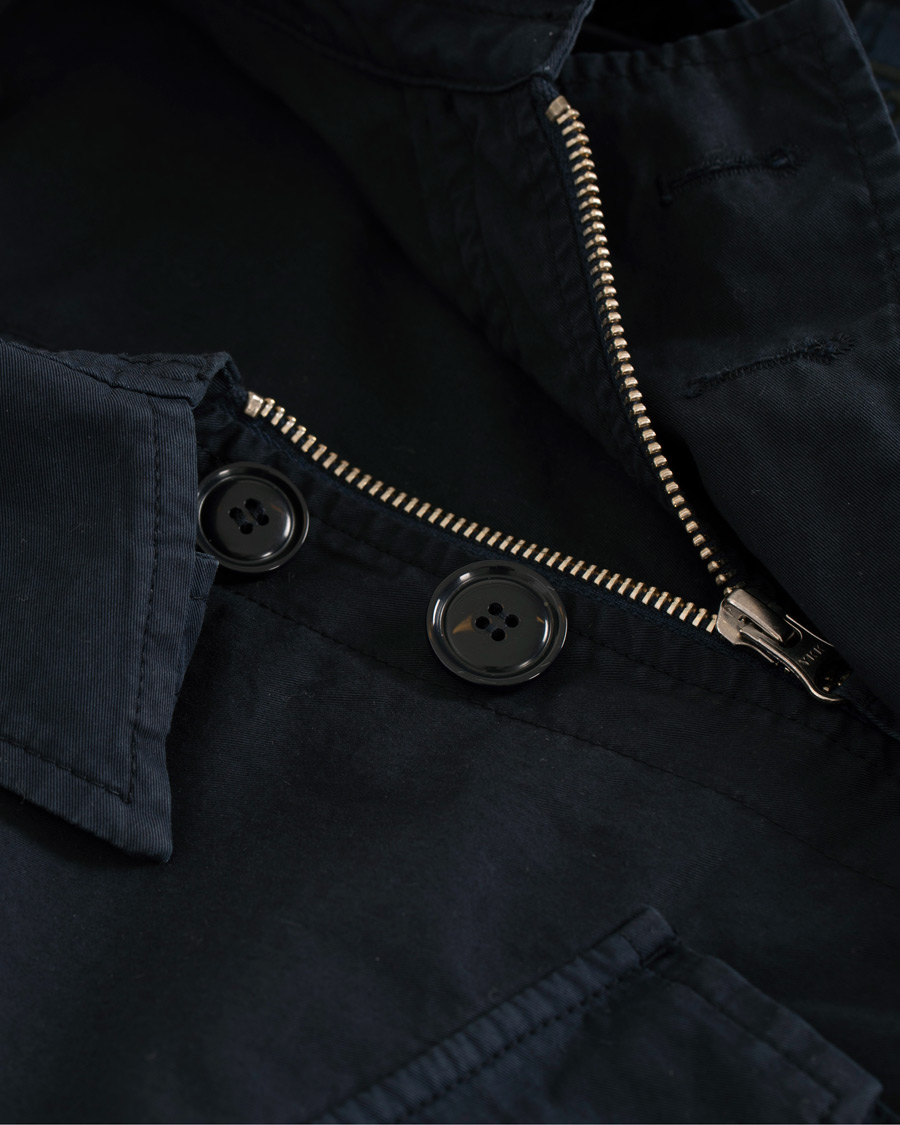 Herr | Jackor | Aspesi | Vancouver Cotton Field Jacket Navy