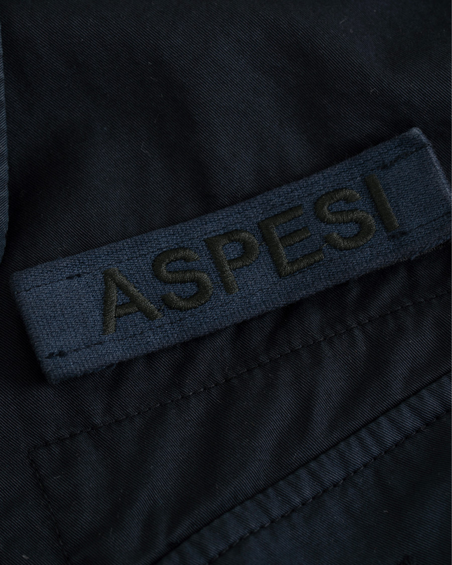 Herr | Jackor | Aspesi | Vancouver Cotton Field Jacket Navy