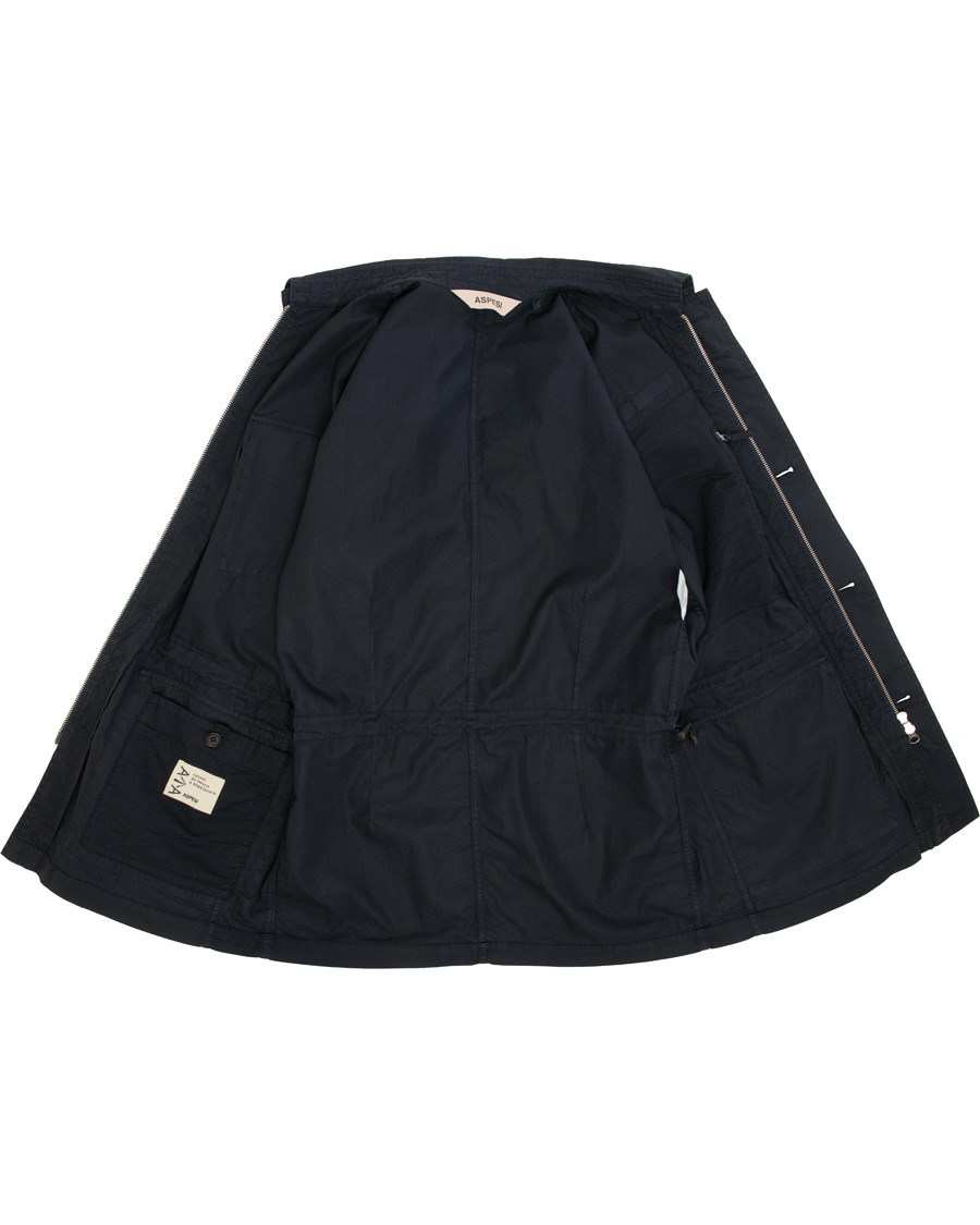 Herr | Jackor | Aspesi | Vancouver Cotton Field Jacket Navy
