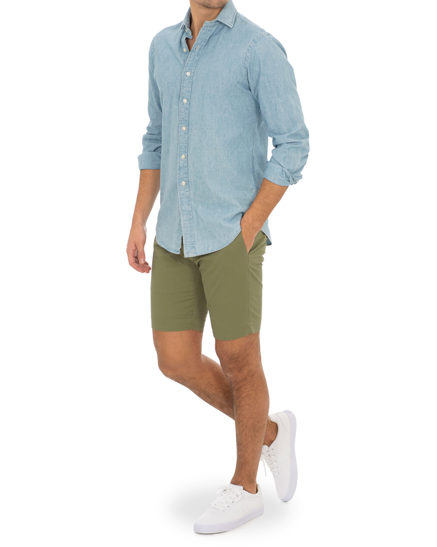 Herr | Shorts | Polo Ralph Lauren | Tailored Slim Fit Shorts Spanish Green