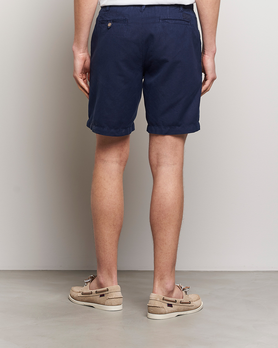 Herr | Shorts | Polo Ralph Lauren | Cotton/Linen Shorts Newport Navy