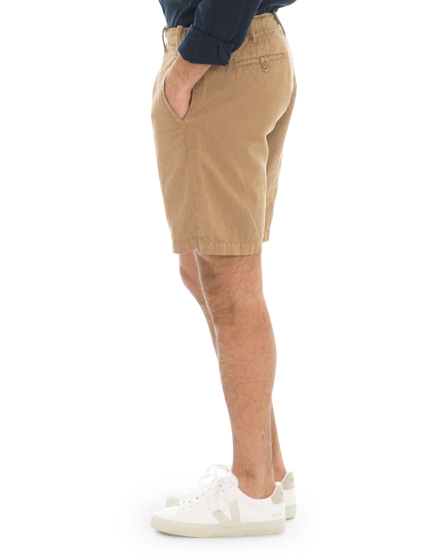 Herr | Shorts | Polo Ralph Lauren | Cotton/Linen Shorts Desert Khaki