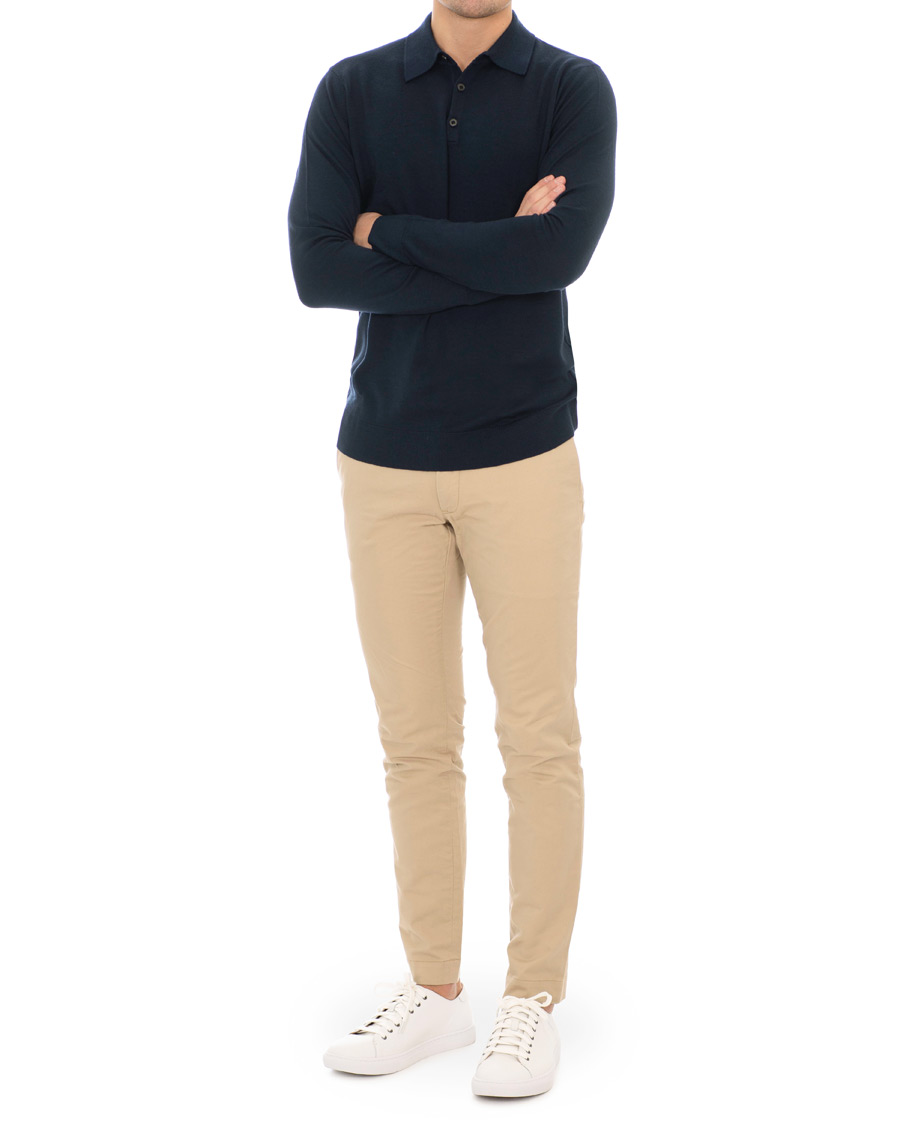 Herr | Byxor | Polo Ralph Lauren | Tailored Slim Fit Chinos Khaki