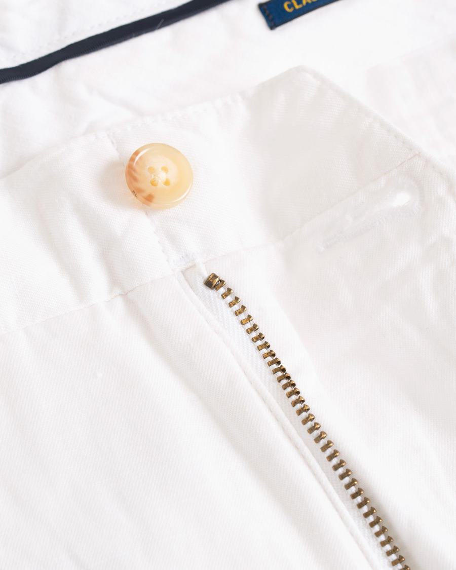 Herr | Byxor | Polo Ralph Lauren | Newport Linen Trousers Bright White