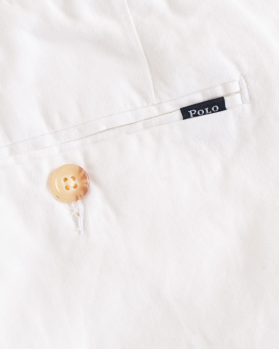 Herr | Byxor | Polo Ralph Lauren | Newport Linen Trousers Bright White