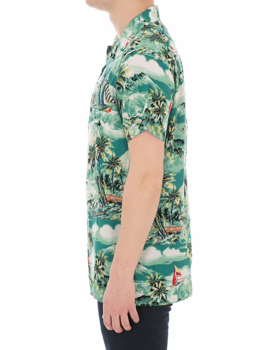 Herr | Skjortor | Polo Ralph Lauren | Core Fit Camp Collar Hawaii Shirt Stormy Tropical