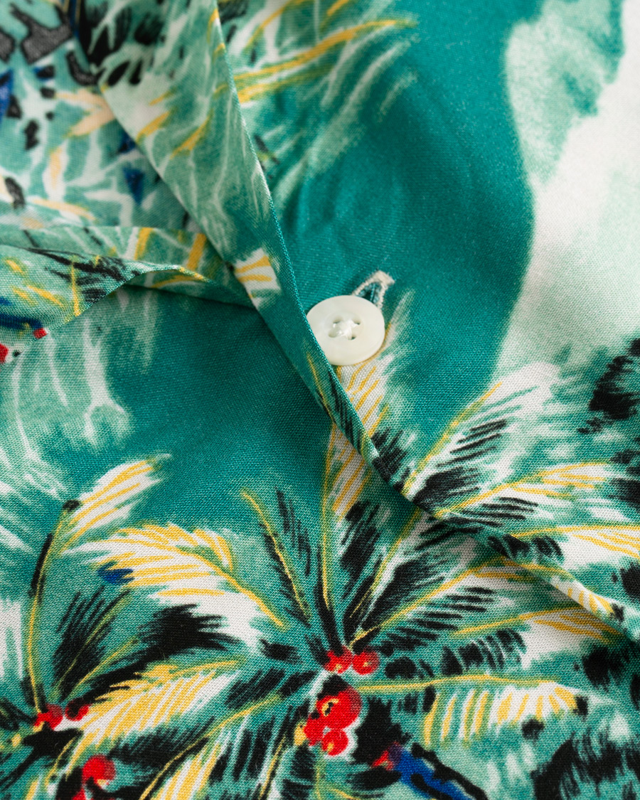 Herr | Skjortor | Polo Ralph Lauren | Core Fit Camp Collar Hawaii Shirt Stormy Tropical