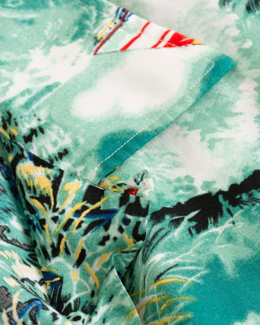 Herr | Skjortor | Polo Ralph Lauren | Core Fit Camp Collar Hawaii Shirt Stormy Tropical