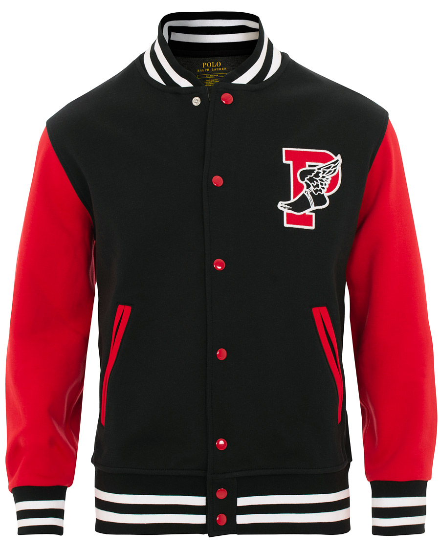 Herr | Jackor | Polo Ralph Lauren | Baseball Hybrid Jacket Black/Red
