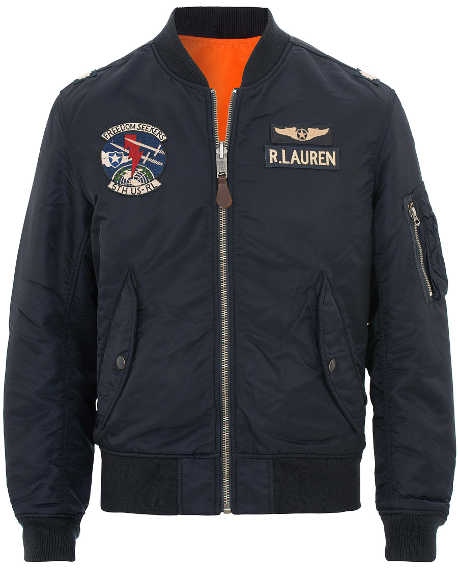 Herr | Jackor | Polo Ralph Lauren | Reversible Bomberjacket Aviator Navy