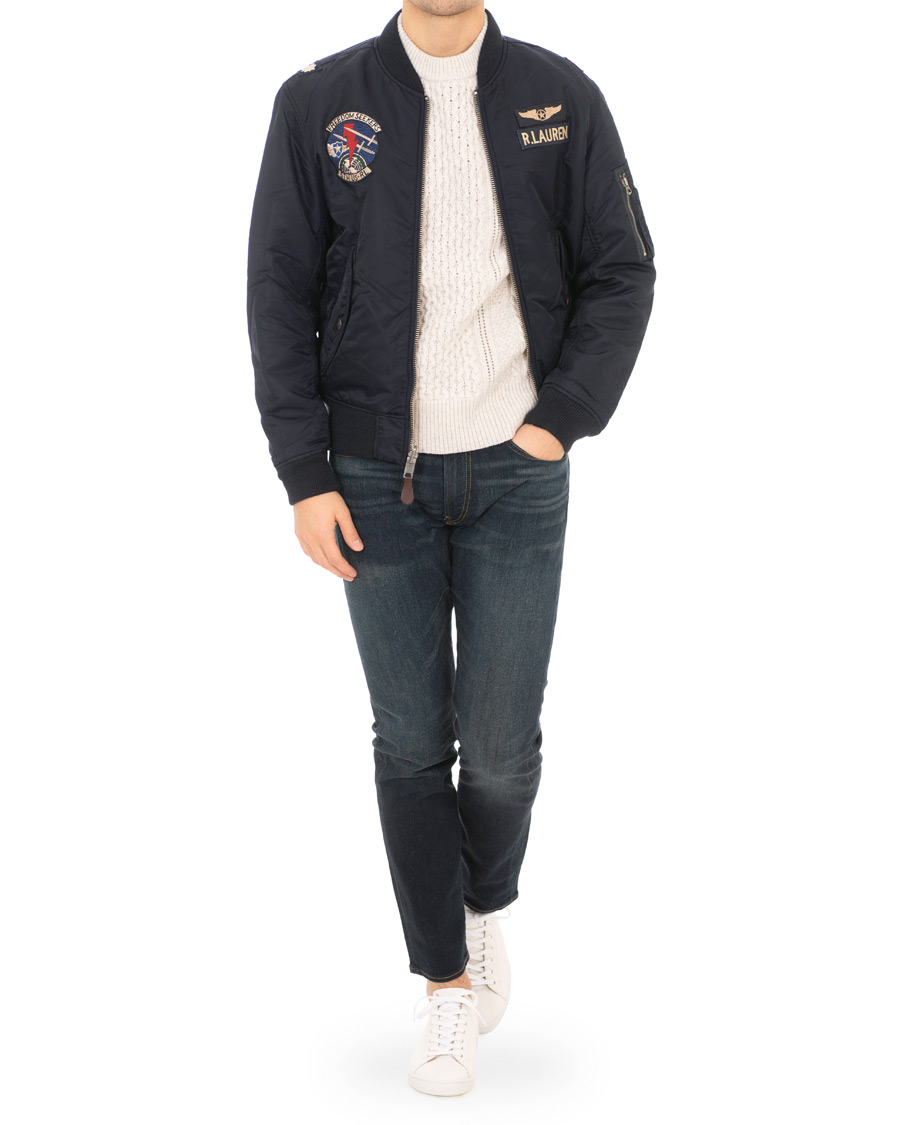 Herr | Jackor | Polo Ralph Lauren | Reversible Bomberjacket Aviator Navy
