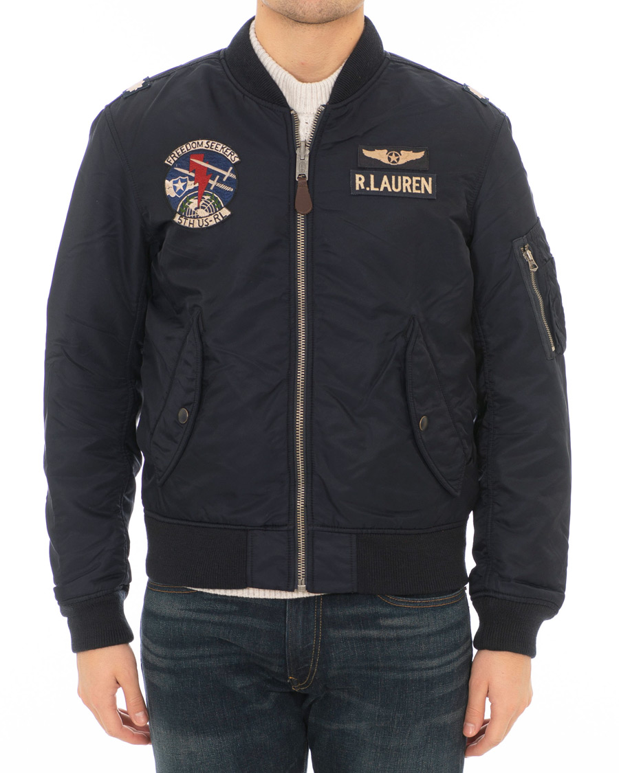 Herr | Jackor | Polo Ralph Lauren | Reversible Bomberjacket Aviator Navy