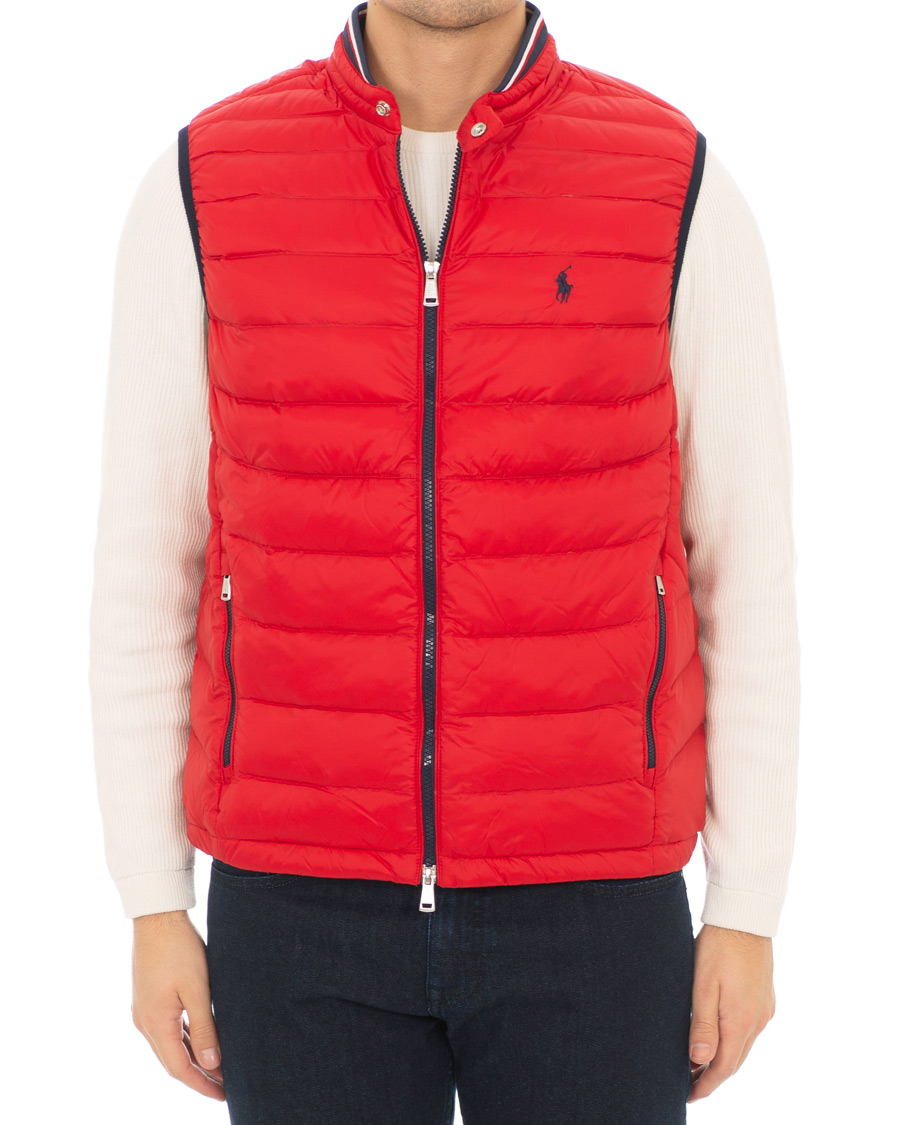 Herr | Jackor | Polo Ralph Lauren | Lightweight Down Vest Red