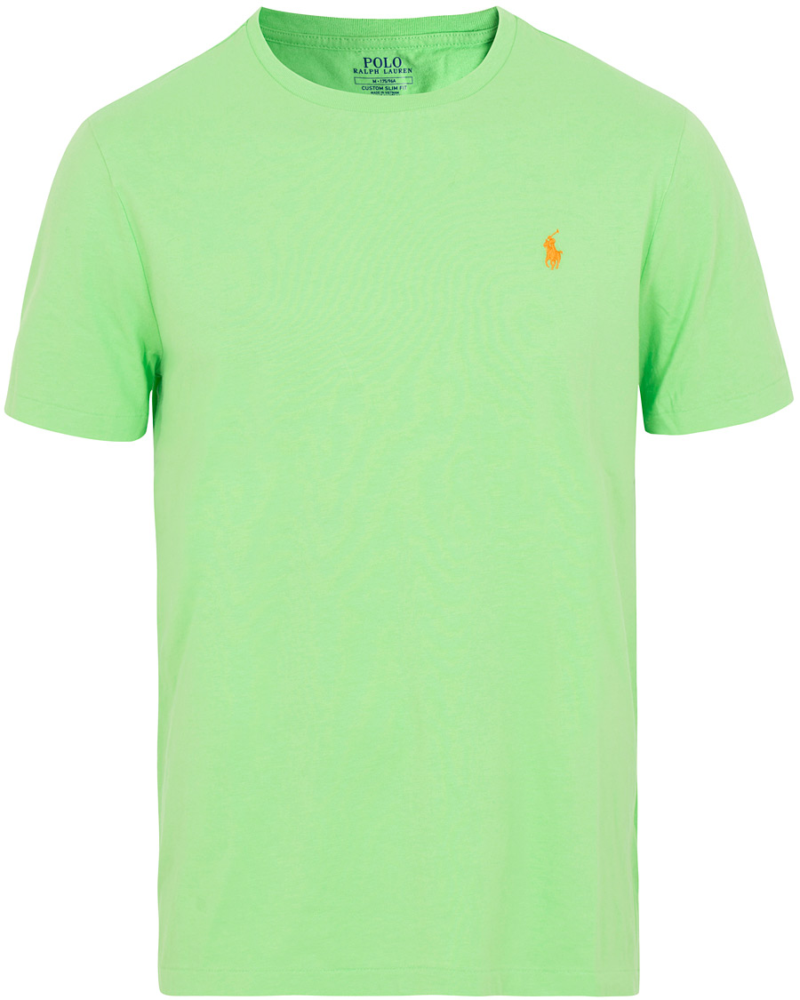 Herr | T-Shirts | Polo Ralph Lauren | Crew Neck Tee New Lime