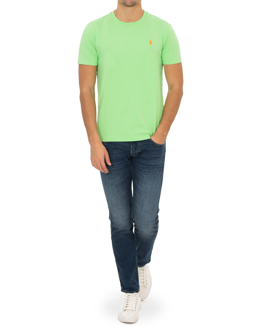 Herr | T-Shirts | Polo Ralph Lauren | Crew Neck Tee New Lime