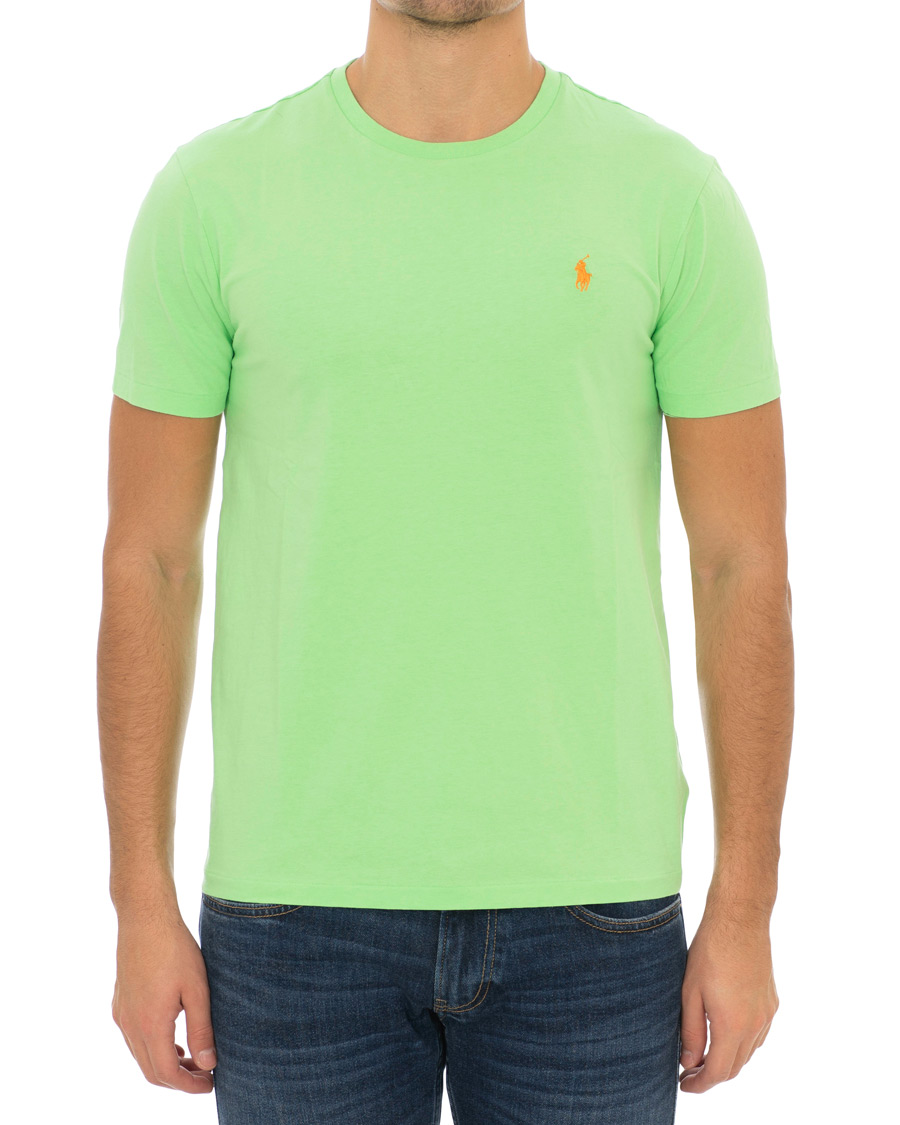 Herr | T-Shirts | Polo Ralph Lauren | Crew Neck Tee New Lime
