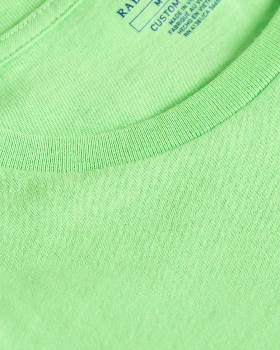 Herr | T-Shirts | Polo Ralph Lauren | Crew Neck Tee New Lime